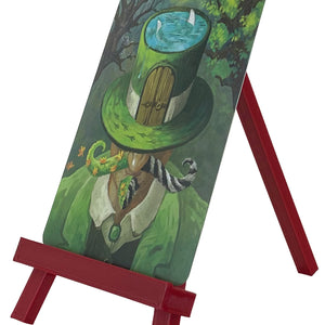 Confezione da 2 pz. value pack Feldherr supporto per carte / mini cavalletto per carte da gioco e carte collezionabili