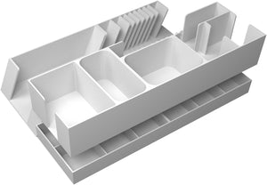Feldherr Organizer Insert für Race for the Galaxy + 3 Erweiterungen - Grundspielbox