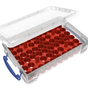 Feldherr paint rack set for 4L Really Useful Boxes - 56 Citadel Paint Pots (18ml / 24ml)