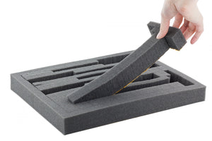 FS010Bblue10 10 Stück 345 mm x 275 mm x 10 mm Schaumstoffzuschnitt für Shadowboard blau