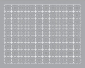 FS015R 15 mm Full-Size Raster-Schaumstoffeinlage