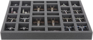 FS035XW02 35 mm Full-Size Schaumstoffeinlage für 26 Star Wars X-WING Raumjäger
