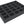 FS040A009 40 mm foam tray for miniatures in scale 1:56 (28 mm) – 25 compartments