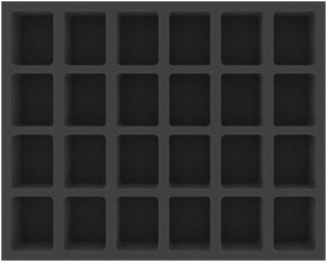 FS050A071 Plateau en mousse Feldherr pour Orks - 24 compartiments