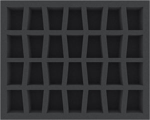 FS050A080 Feldherr Schaumstoffeinlage für Dust 1947: Infanterie - 28 Fächer