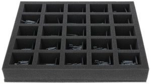 FS050A126 Feldherr foam tray for Warriors of Chaos - 25 Compartments