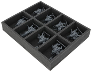 FS055A011 Feldherr foam tray for Warriors of Chaos - 8 Compartments