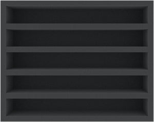 FS065A003 Bandeja de espuma Feldherr para modelos de coches 1:87 - 5 compartimentos