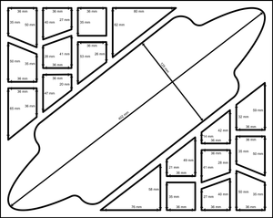 FS075A005 Feldherr mousses de rangement pour Blood and Plunder - modèle de bateau + infanterie