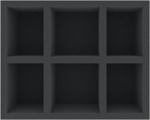 FS100A006 Bandeja de espuma Feldherr para Ossiarch Bonereapers - 6 compartimentos