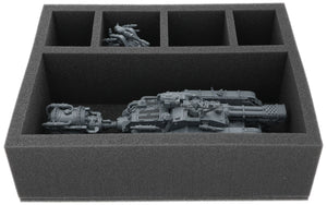 FS100A011 Feldherr Schaumstoffeinlage für Solar Auxilia - 5 Fächer