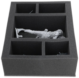 FS110A007 Feldherr Schaumstoffeinlage für Stämme der Orks & Goblins - 5 Fächer