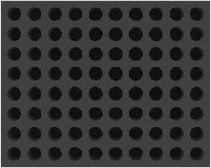 Feldherr Schaumstoff-Set für 80 Farbfläschchen - stehend