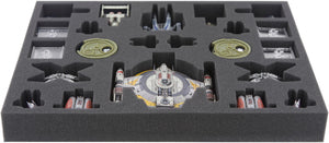 FSJZ040BO 40 mm Full-Size Schaumstoffeinlage für Star Wars X-WING Shadow Caster, StarViper, M3-A Interceptor, IG-2000 Aggressor, Z-95 und Y-Wing oder Kihraxz Jäger