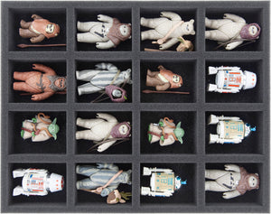 Feldherr Storage Box Storage Box FSLB040 for Star Wars Vintage - 16 miniatures