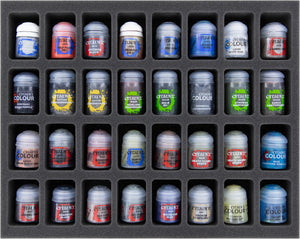 Feldherr Storage Box FSLB150 na 96 pojemników z farbami Citadel (12 ml / 18 ml / 24 ml)