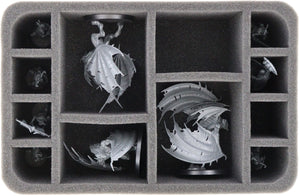 Feldherr Storage Box FSLB150 per Warhammer Quest: Città Maledetta - Nemesi - espansione + 25 aggiuntivi miniature