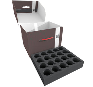 Feldherr Storage Box FSLB250 pour 80 boules de Noël de 50 mm de diamètre