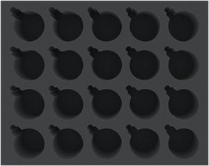 Feldherr Storage Box FSLB250 pour 80 boules de Noël de 50 mm de diamètre