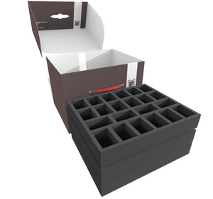 Feldherr Storage Box FSLB250 para 110 miniaturas sobre base de 40 mm