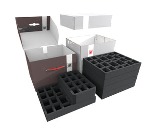 Feldherr Lagerboxen-Set für Marvel United + Marvel United: X-Men - Kickstarter Komplettset - Miniaturen