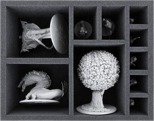 Feldherr Lagerbox FSLB310 + Organizer Insert für Kingdom Death: Monster Gambler’s Chest Expansion - Miniaturen + Spielmaterial