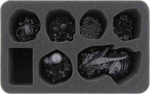 Feldherr Storage Box FSLB310 para Warhammer Underworlds: Beastgrave - 8 bandas de guerra + bandas de guerra de Dreadfane + Primal Lair