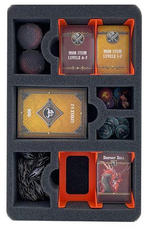 Feldherr Storage Box Set for Massive Darkness 2: Hellscape - core game + Heavenfall: Campaign Mode expansion
