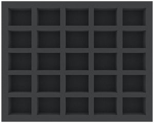 FS040WHH10 Bandeja de espuma de 40 mm de tamaño completo con 25 cortes grandes para el martillo calentador