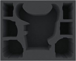 FSMEES120BO bandeja de espuma para Mortarion + Foetid Bloat-drone + 4 miniaturas