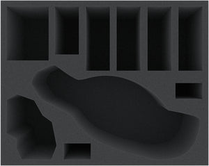 FSMEFD130BO plateau en mousse pour Nighthaunt : Entraîneur noir + Lady Olynder + Hexwraiths