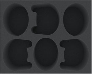 FSMEFT090BO taca piankowa na 3 tytany bojowe Warlord'a.