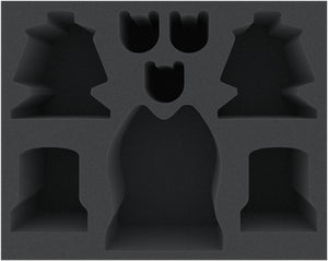 FSMEHL110BO Schaumstoffeinlage für Adeptus Titanicus: Warlord + Reaver + Warhounds + Questoris Knights