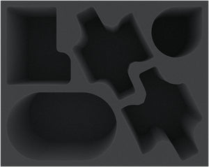 FSMEWJ130BO Feldherr Schaumstoffeinlage für Ossiarch Bonereapers: Mortek Crawler + Gothizzar Harvester + 3 weitere Miniaturen