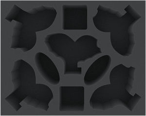 FSMEXU075BO Feldherr Schaumstoffeinlage für Adeptus Mechanicus: Pteraxii Skystalkers / Pteraxii Sterylizors