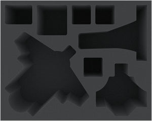 FSMFDB105BO Tacka z pianki Feldherr dla T'au Empire: AX3 Razorshark Strike Fighter / AX39 Sun Shark Bomber + TX4 Piranha