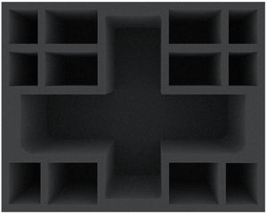 FSMFOG135BO 135 mm Full-Size Schaumstoffeinlage mit 13 Fächern