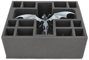 FSMFOG135BO 135 mm Full-Size Schaumstoffeinlage mit 13 Fächern