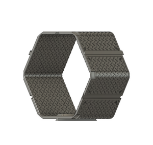 Modular Feldherr Hexagon Wall Shelf for BattleMechs