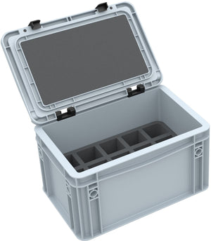 Scatola di stoccaggio Feldherr con set di schiuma per mech e carri armati BattleTech (EB188Set)