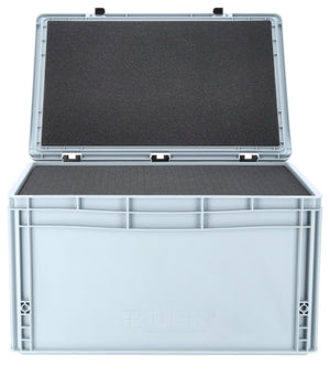 ED 64/32 HG Eurocontainer Case / Euro Box 600 x 400 x 335 mm y compris la mousse pick and pluck