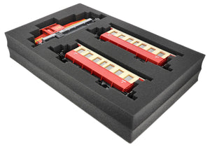 ED 64/17 HG Eurocontainer Case / Euro Box 600 x 400 x 185 mm inclusive pick and pluck foam
