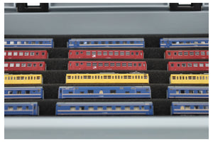 Zestaw Eurobox 40 x 30 cm z Zugliege do modelu kolejowego - skala Z - 7 przedziałów