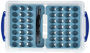 Feldherr Farbhalter mit 4l Really Useful Box - 49 Farbfläschchen + Zubehör