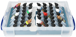 Feldherr Farbhalter mit 4l Really Useful Box - 49 Farbfläschchen + Zubehör