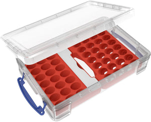 Feldherr Farbhalter mit 4l Really Useful Box - 49 Farbfläschchen + Zubehör