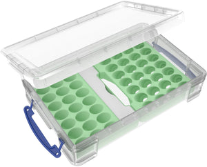 Feldherr Farbhalter mit 4l Really Useful Box - 49 Farbfläschchen + Zubehör