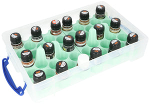 Feldherr Paint Rack with 4l Really Useful Box - 46 AK Interactive paint bottles