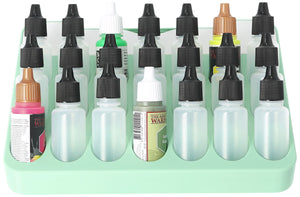 Feldherr Farbhalter mit Pinselfach für 4l Really Useful Box - 21 Farbfläschchen