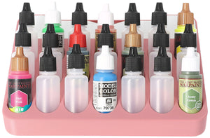 Feldherr Farbhalter mit Pinselfach für 4l Really Useful Box - 21 Farbfläschchen